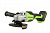 Аккумуляторная УШМ Greenworks GD24AG, 24V, бесщеточная, без АКБ и ЗУ