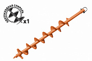Шнек для грунта Carver GDB-100 однозаходный