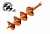 Шнек для грунта Carver GDB-200/2 двухзаходный