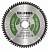Диск пильный Hilberg Industrial Дерево 216х30х64Т HW218