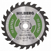 Диск пильный Hilberg Industrial Дерево 185х20/16х24Т HW185