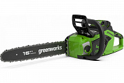 Цепная пила аккумуляторная GreenWorks GD40CS18 40V (без АКБ и ЗУ)