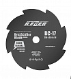 Нож для бензо/электрокосы ВС-17 General 255х25,4х1,6 8T