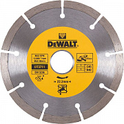 Диск алмазный сегментированный для УШМ, универсальный DEWALT DT3711 (125 x 22.2 мм)