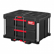 Ящик Milwaukee PACKOUT™ с 2-мя выдвижными отсеками 4932472129