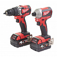 Набор инструментов MILWAUKEE M18 CBLPP2A-402C