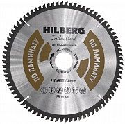 Диск пильный Hilberg Industrial Ламинат 210х30х80Т HL210